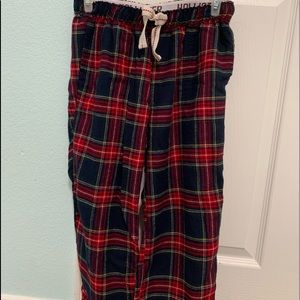 Hollister plaid pajama pants